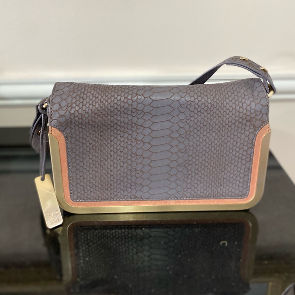 Botkier Leather purple lavender bag